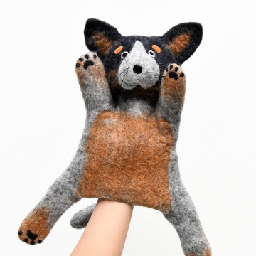 Hand Puppet | Australian Cattle Dog